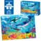 QUOKKA 100 Piece Puzzles for Kids Ages 4-6 – 3 Floor Kids Puzzles Ages 6-8 Year Old – Toy for Learning Ocean & Forest Animals for 8-10 yo – Jigsaw Toddler Game for Boy and Girl Ages 3-5